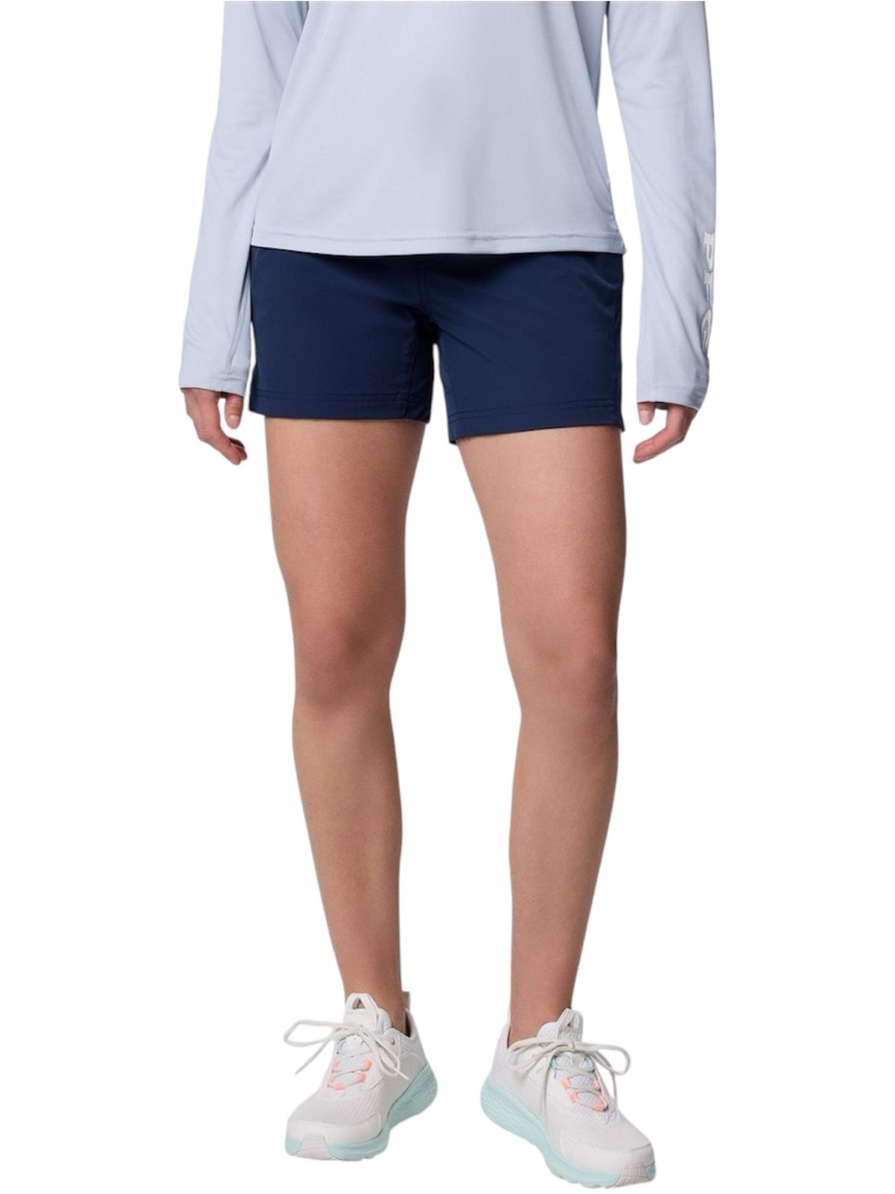 Columbia PFG Navy Blue Women’s 6L Nylon Performance Shorts Size 16